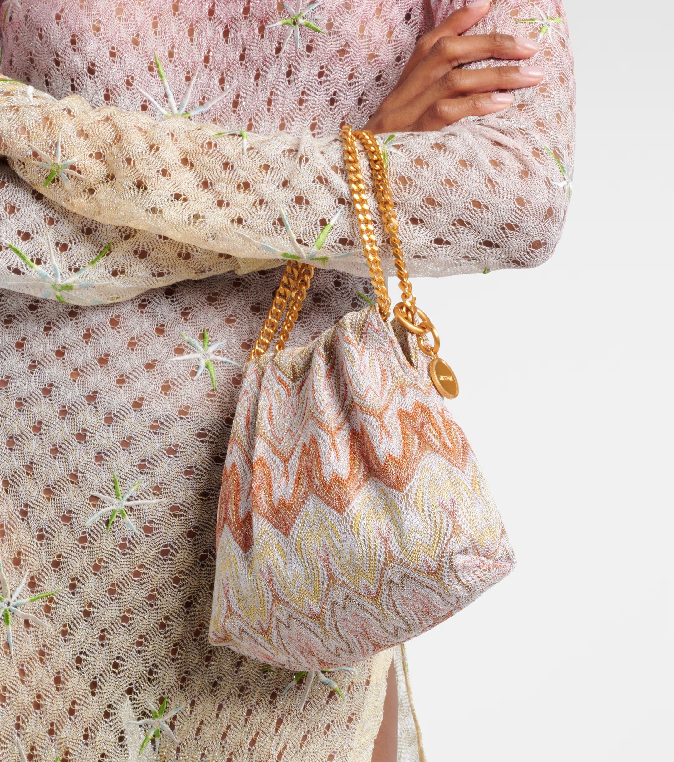 Missoni Zigzag Clutch Review: Caperdoni Pouch & Mini Lamé Bag